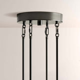 Art Glass Delsia Round Chandelier 60"