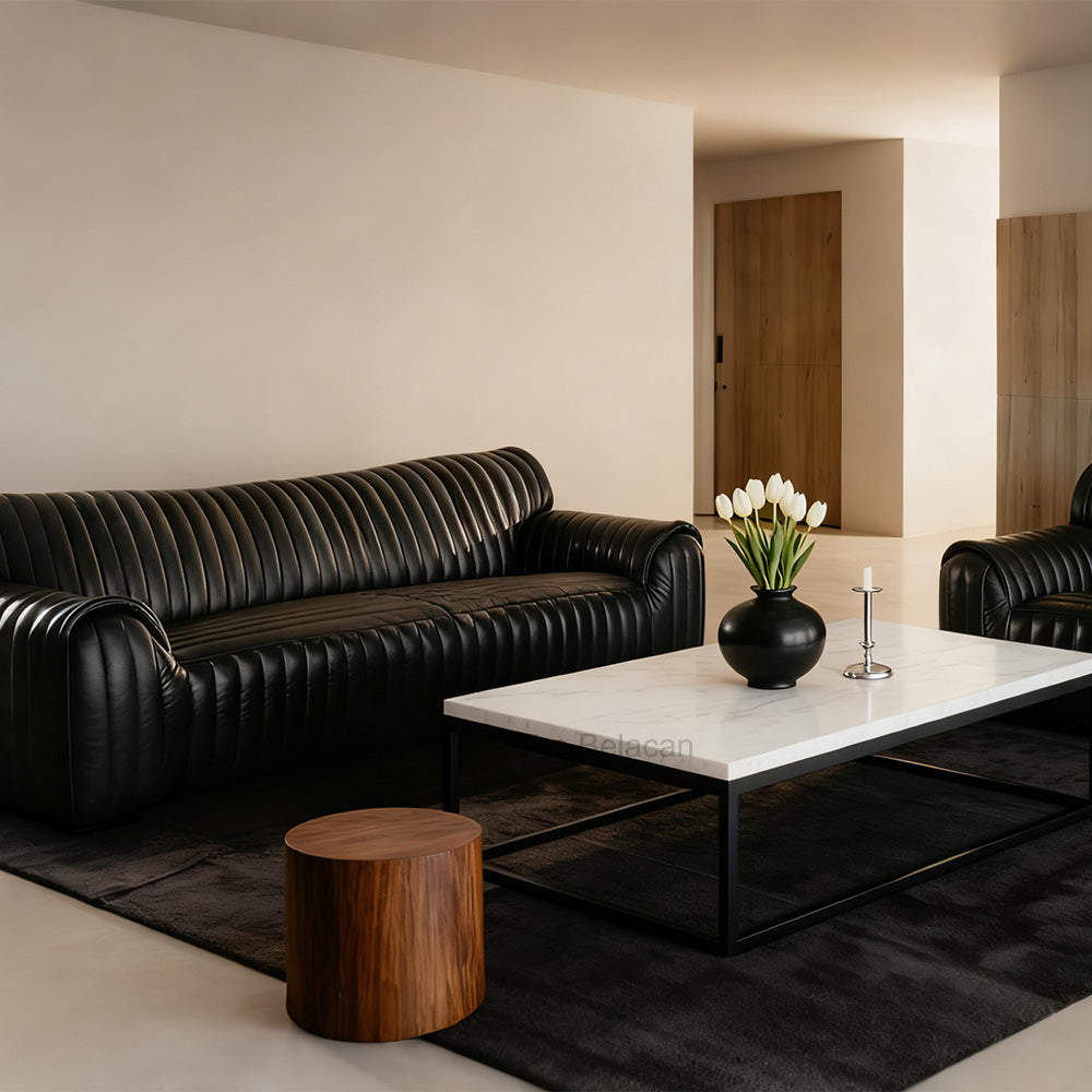 AspPremier Leather Sofa - thebelacan