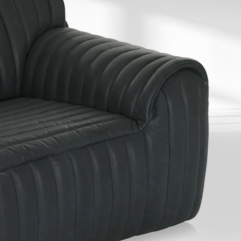 Aspen Leather Occasional Chair - thebelacan