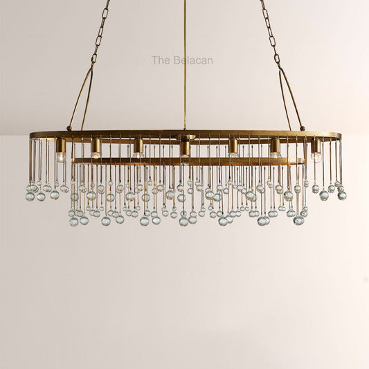 Aubluxe Oval Chandelier - thebelacan