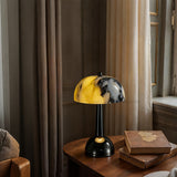 AuraVessel Dome-Shade Marble Table Lamp - thebelacan