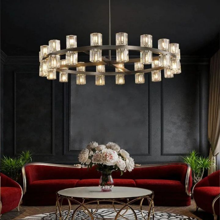 Aka Wine-Glass Round Chandelier 48" - thebelacan