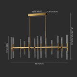 Halle 26-Light LED Chandelier（Customized） - thebelacan