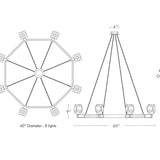 Bifrons Contemporary Circular Living Room Pendant - thebelacan