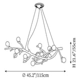Boho Tree Branch Modern Chandelier - thebelacan