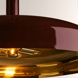 Brennan Gloss Lacquer & Brass Pendant