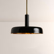 Brennan Gloss Lacquer & Brass Pendant