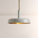 Brennan Gloss Lacquer & Brass Pendant