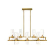 Bria Art Rectangle Chandelier - thebelacan