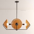 Camilla Round Rattan Chandelier - thebelacan