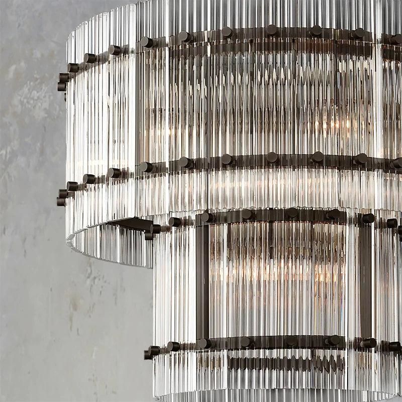 San Marco Two-tier Luxury Round Chandelier 22" - thebelacan
