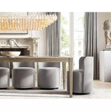 Chara Clear Glass Tiered Rectangular Chandelier 54" - thebelacan