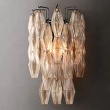 Chara Clear Glass Short Wall Sconce - thebelacan