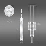 Chartier Crystal 10-Light Round Chandelier - thebelacan