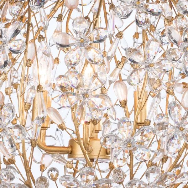 Cherish 6 Lights Spherical Chandelier 20"D - thebelacan