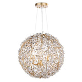 Cherish 6 Lights Spherical Chandelier 20"D - thebelacan