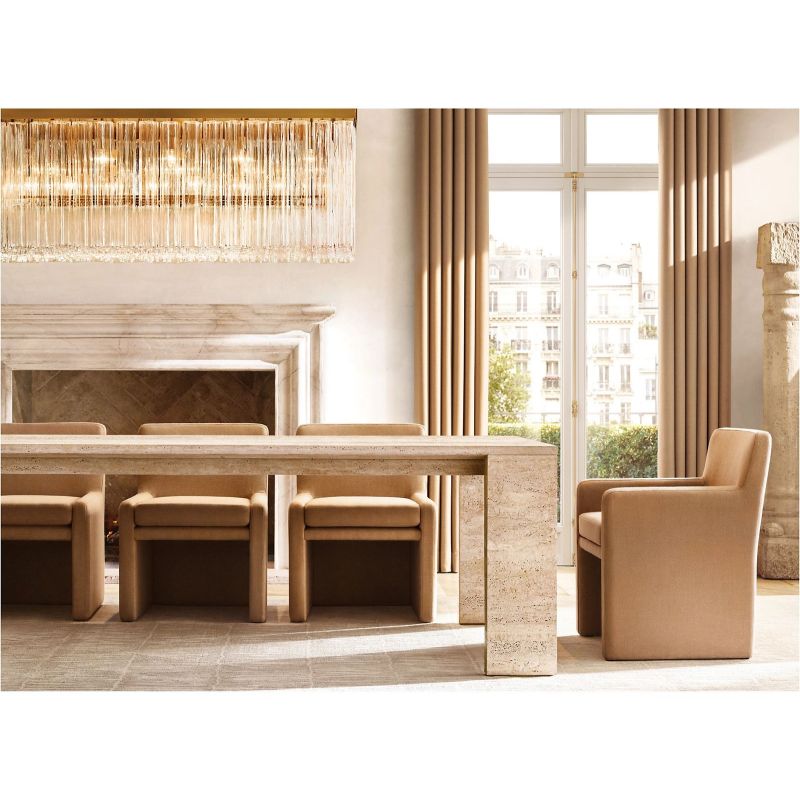 Cielle Rectangular Chandelier 73” - thebelacan