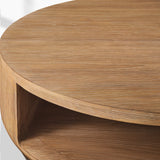 Cirglam Open Round Coffee Table - thebelacan