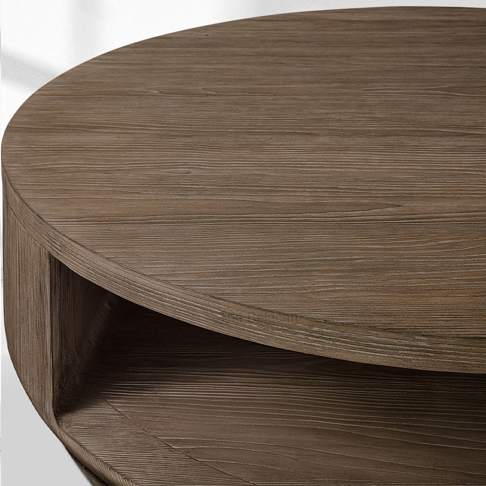 Cirglam Open Round Coffee Table - thebelacan