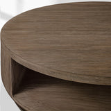 Cirglam Open Round Coffee Table - thebelacan