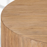 Cirglam Plinth Round Coffee Table - thebelacan