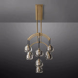 Crescent Linear Chandelier 72'' - thebelacan