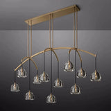 Crescent Linear Chandelier 72'' - thebelacan