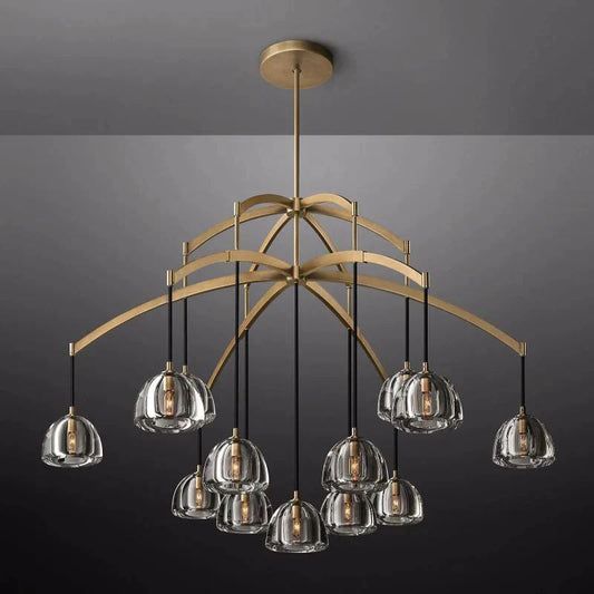 Crescent Round Chandelier 60'' - thebelacan