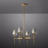 Crystal Tulip Round Chandelier 27” - thebelacan