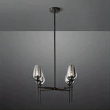 Crystal Tulip Round Chandelier 27” - thebelacan
