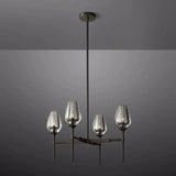 Crystal Tulip Round Chandelier 27” - thebelacan