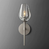 Crystal Tulip Wall Sconce - thebelacan