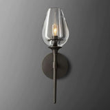 Crystal Tulip Wall Sconce - thebelacan