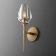 Crystal Tulip Wall Sconce - thebelacan