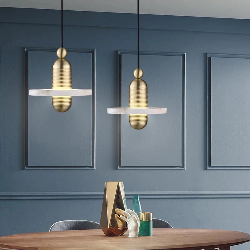 Csilla Alabaster Pendant Light - thebelacan