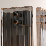 Delsia Fluted Glass Wall Sconce