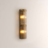 Delsia Fluted Glass Wall Sconce
