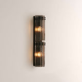 Delsia Fluted Glass Wall Sconce