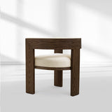 Elgin Fabric Dining Armchair - thebelacan