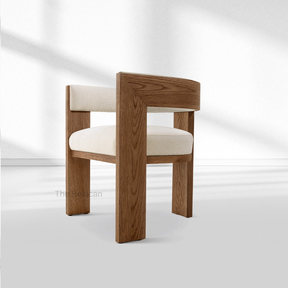 Elgin Fabric Dining Armchair - thebelacan