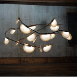 Alabaster Artistic Modern Chandelier for Bar Area - thebelacan