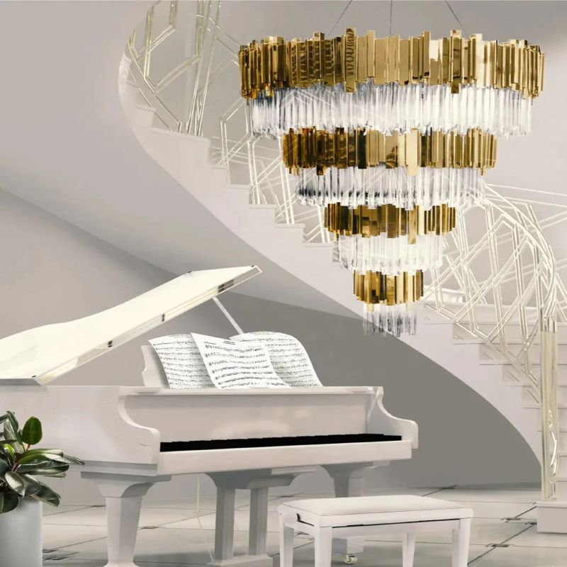 Empire Decorative 4-tier Round Chandelier - thebelacan