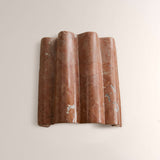 Faience Sculptural Marble Wall Sconce
