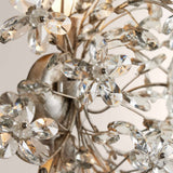 Fiora Crystal Blossom Wall Sconce