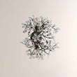 Fiora Crystal Blossom Wall Sconce