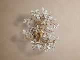 Fiora Crystal Blossom Wall Sconce