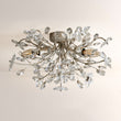 Fiora Crystal Floral Flush Mount