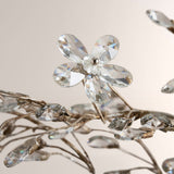 Fiora Crystal Floral Flush Mount
