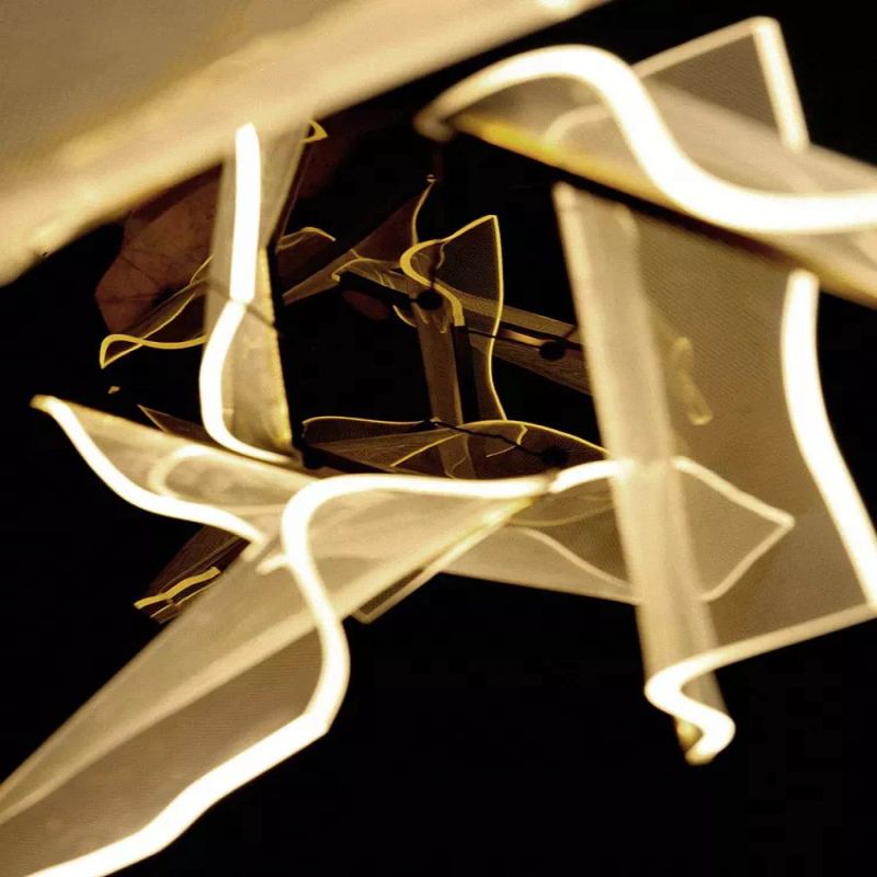 Flame Branch Chandelier - thebelacan