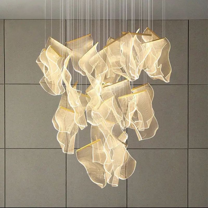 Flame Branch Chandelier - thebelacan